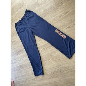 Alo Yoga Women’s High Waist Straight Leg Sweatpants Navy Size Medium CENTURIONS